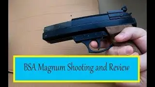 Bsa Magnum  22 shooting and review