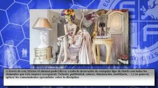 M&aacute;ster MBA en Escaparatismo, Decoraci&oacute;n de Tiendas y Visual Merchandising (Online) - Cursos Online
