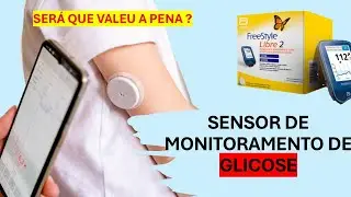 Compramos Sensor de Monitoramento de Glicose Freestyle Libre- Diabetes -TCHAU DEXTROS !!! Picadas