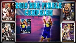 NBA Live Mobile 19 2019 NBA Finals Player Of The Game: 105 OVR Klay Thompson