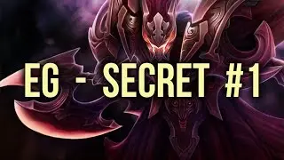 EG vs Secret Dota 2 Shanghai Major UB Game 1