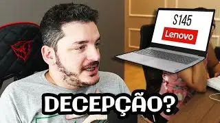 Lenovo S145 - Opinião e Upgrade com m2 NVME |  Celeron n4200u
