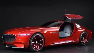 Новый Vision Mercedes-Maybach 6 2024 года: потрясающий вид