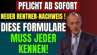 ⚠️ Neuer Rentner Nachweis 2025 Pflicht ab sofort &ndash; Diese Formulare muss JEDER kennen! 😱📄
