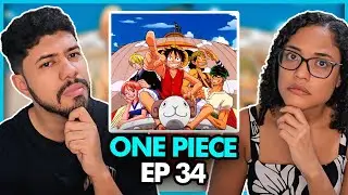 Reagindo ao episodio 34 de One Piece dublado