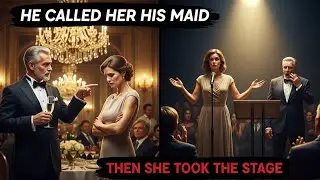 Billionaire Introduces His Wife as His Maid at a Business Gala&mdash;But Freezes When His Boss...
