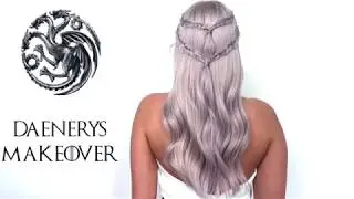 Daenerys Targaryen - Game of Thrones inspired - Hairstyle and Hair colour