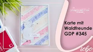 Stampin' Up! | Tutorial:  Karte mit Produktpaket Waldfreunde🌺- Livestream  | Anleitung