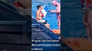&ldquo;Triple H & Stephanie McMahon&rsquo;s Luxury Mykonos Escape 🌊✨&rdquo;