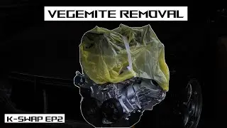 Cleaning the Engine Sludge - K24 Swap EG Civic Ep2