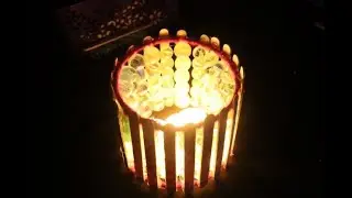 DIY Ice Cream Stick Lamp