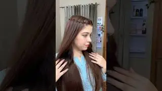 Waterfall Hairstyles tutorial 😍#shorts #youtubeshorts #hairstyle