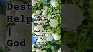 Lead Me to My Destiny Helpers | Prophetic Prayer for Breakthrough & Favor #DivineConnection