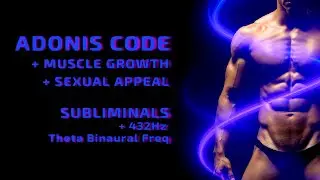 EFFECTIVE SHREDDED & AESTHETIC BODY | 432 Hz Subliminal | Muscle Growth & Adonis Aura