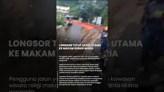 Longsor Tutup Akses Utama ke Makam Sunan Muria, Kendaraan Berat Dilarang Melintas