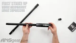 First Strike Lapco 9P Quick Disconnect Mock Suppressor - Review