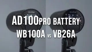 神牛AD100pro与V1闪光灯电池可互换吗？#WB100A #VB26A #AD100pro