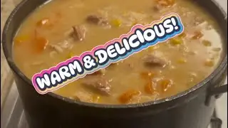 Куриный суп с рисом.