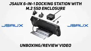 JSUAX 6-in-1 Docking Station Unboxing/Review Video