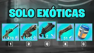 RETO de SOLO LOOT EX&Oacute;TICO en Fortnite!