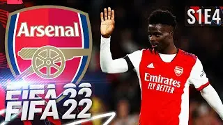 STARBOY SAKA THE FUTURE OF AFC! | FIFA 22 ARSENAL CAREER MODE S1E4