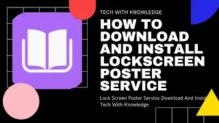 How To Download And Install Lock Screen Poster Any Vivo Phone Funtouch OS 4.5,8.0,9.0,10,11,11.1