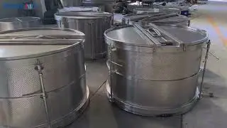 2Ton Batch Bone Broth Processing Line with Full-auto PLC Control System Bone Soup Production Line