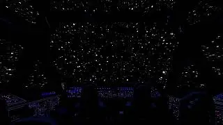 Starship & Galaxy Ambience | White Noise ASMR | Floating Bed in Space | 24 hrs