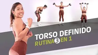 ESPALDA, HOMBROS Y BRAZOS DEFINIDOS 💪🏻 En 20 MINUTOS 🔥