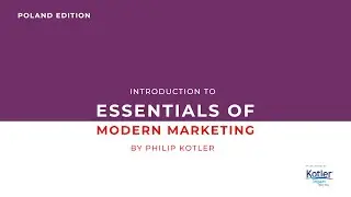 Introduction to Essentials of Modern Marketing Poland Edition By Philip Kotler