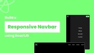 Create a Responsive Navbar with ReactJS | React Hooks Tutorial