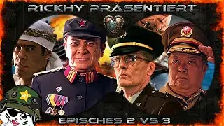 2vs3 Multiplayer - R1ckhy, Kauzi VS Como, Ren&eacute;, Viki 📢 Command & Conquer Generals Zero Hour #25
