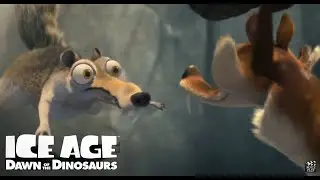 She Cheated and Stole the Acorn | Ice Age 3 Scrat Betrayal | Ice Age 3 [Movie Clip]