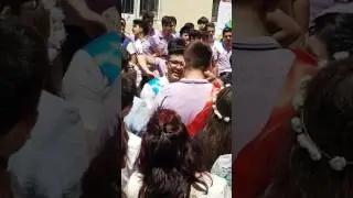 Ankara məktəb ''liseyi''  son zəng  ləzqinka