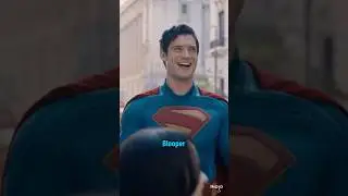 Superman: Bloopers vs. Actual Scenes