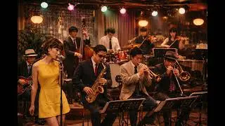 Shibuya kei Jazz Orchestra  Retro Tokyo Lounge Vibes