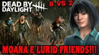 DEAD BY DAYLIGHT 8 VS 2 MOANA LURIDA GAMEPLAY DUALSENSE PS5 💥