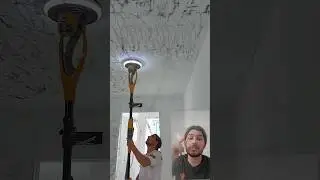 ASIM E FACIL FAZER O LIXAMENTO DE TETO‼️ #airless #lixadeira #obra