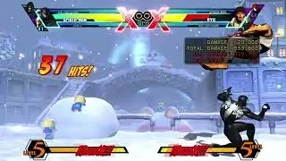 ULTIMATE MARVEL VS. CAPCOM 3 Spider-Man/Dante/Doom TOD Combo