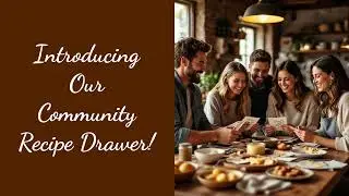 TePas Recipe Drawer - Breakfast, Lunch, Dinner, Dessert, Seafood, Vegetarian, Crockpot and many more