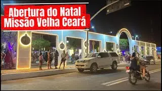 Abertura do Natal em Missão Velha Ceará Transmissão ao vivo..