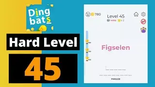 Dingbats hard level 45 figselen solution || insane word puzzles