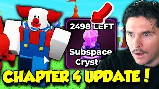 NEW CHAPTER 4 CIRCUS UPDATE IN BUILD UR BASE!! *INSANE NEW TURRETS*