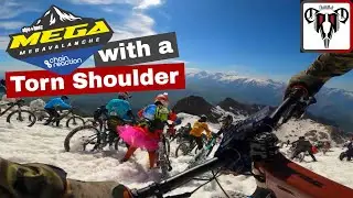 Megavalanche 2023 with a Torn Shoulder