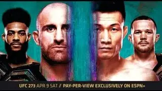 UFC 273 Volkanovski vs The Korean Zombie Full Card Breakdown, Predictions, and Bets #mma  #ufc273