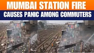 Mumbai Fire Near Mahim Junction: Chaos Near Railway Station | Live | News9