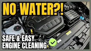 How to Clean Your ENGINE Bay Without WATER &ndash; Safe and EFFECTIVE Method