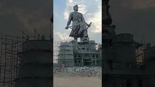 🛺🛕🚩#छञपती संभाजी महाराज मुर्ती!मोशी पिंपरी चिंचवड पुणे🚩#minivlog #Pune#viral #trending #autovlog🛺🙏🤗🚩