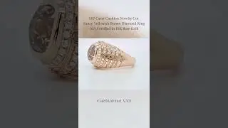 3.07 Carat Cushion Novelty Cut FYB Diamond Ring &ndash; GIA Certified in 18K Rose Gold - Orogem Jewelers