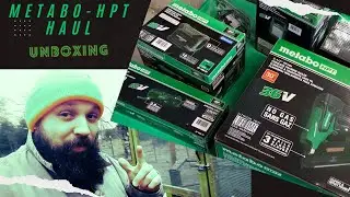 Распаковка Metabo HPT (новые инструменты!)